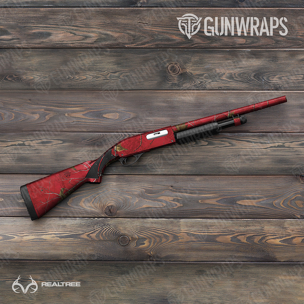 Realtree XTRA Colors Red Gun Skin Vinyl Wrap