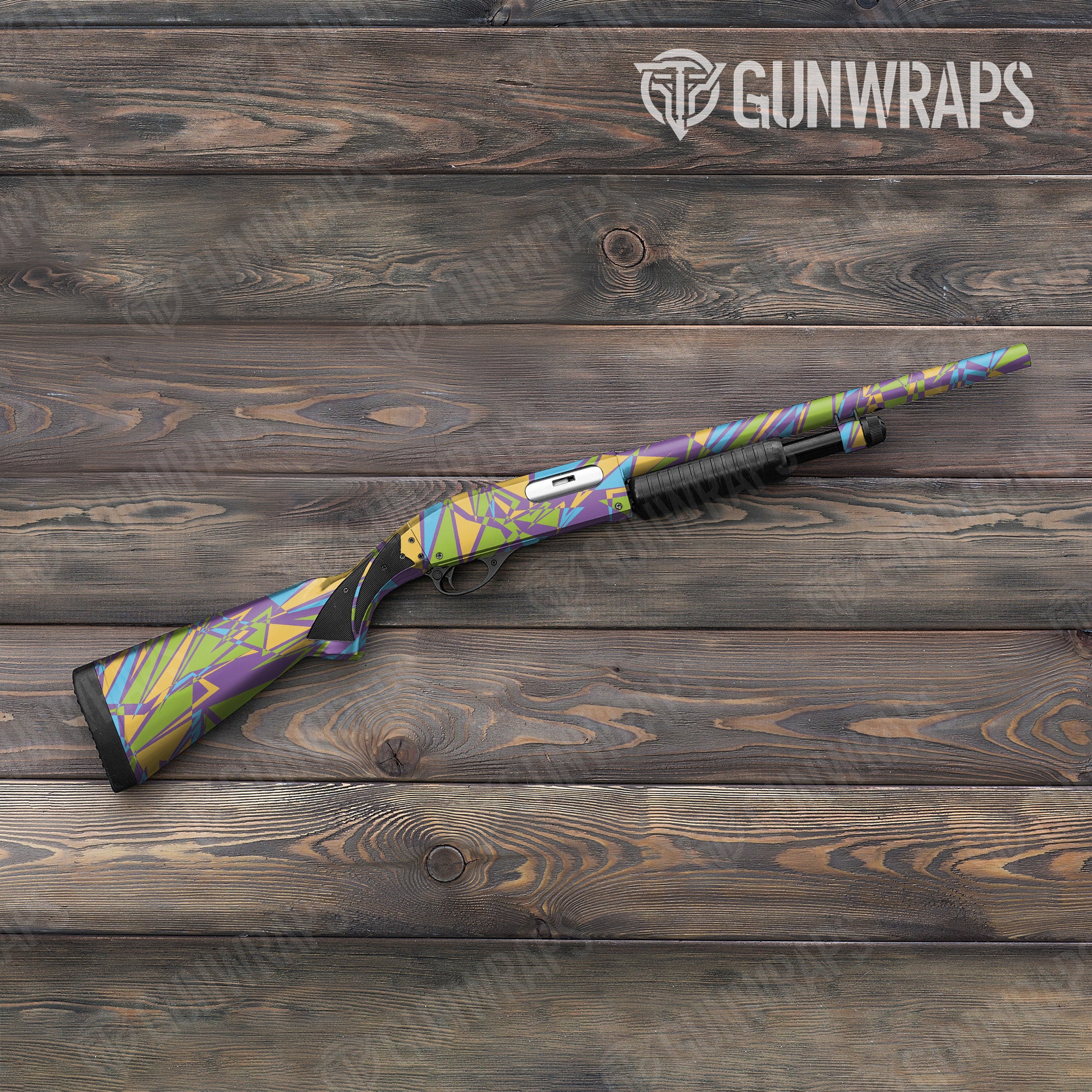 Sharp Carnival Gun Skin Vinyl Wrap