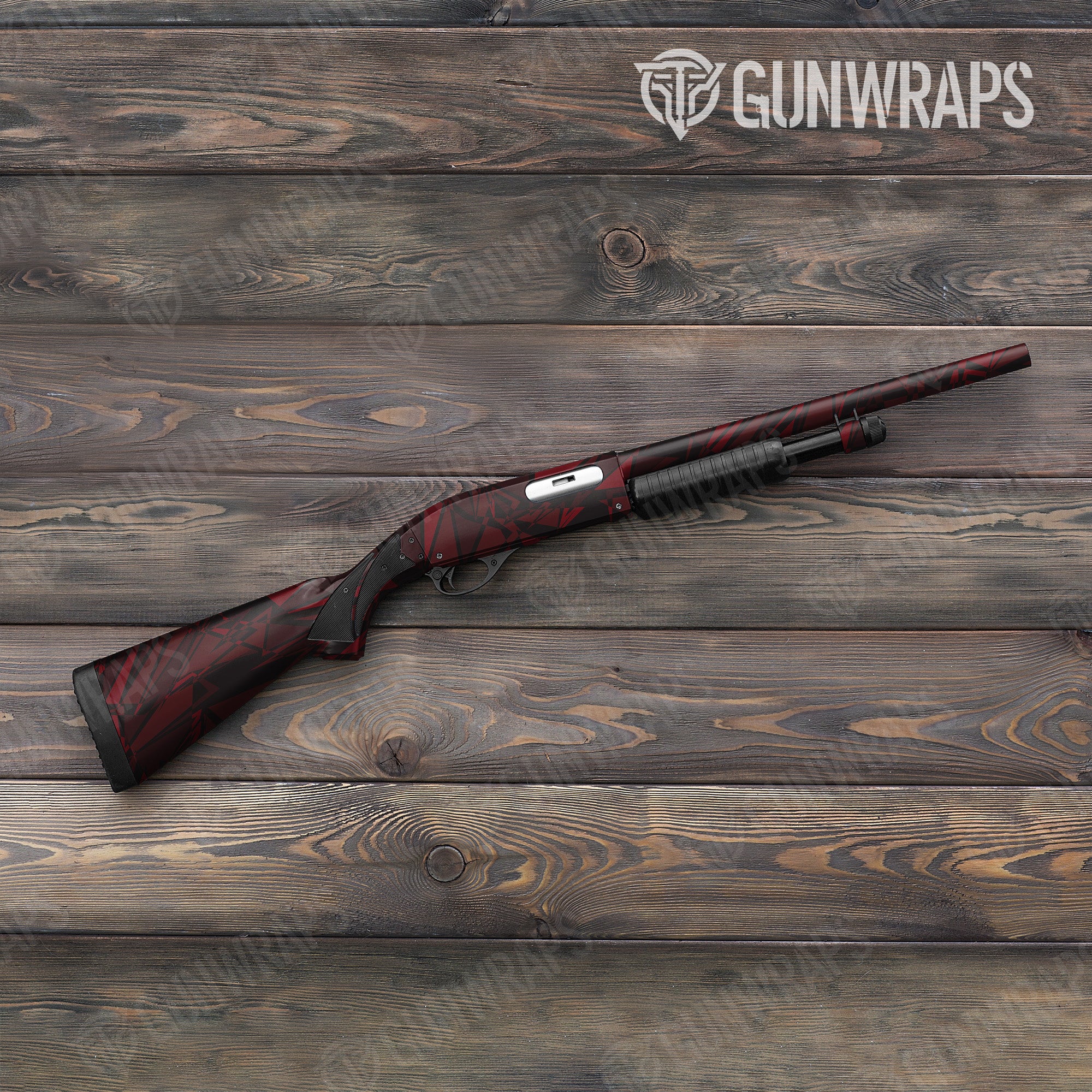 Sharp Vampire Red Gun Skin Vinyl Wrap