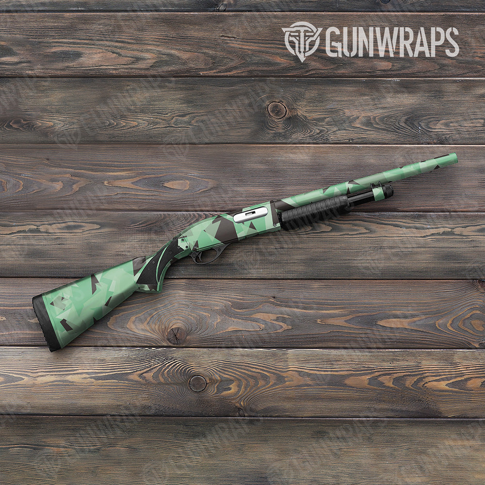 Shattered Mint Chocolate Chip Gun Skin Vinyl Wrap
