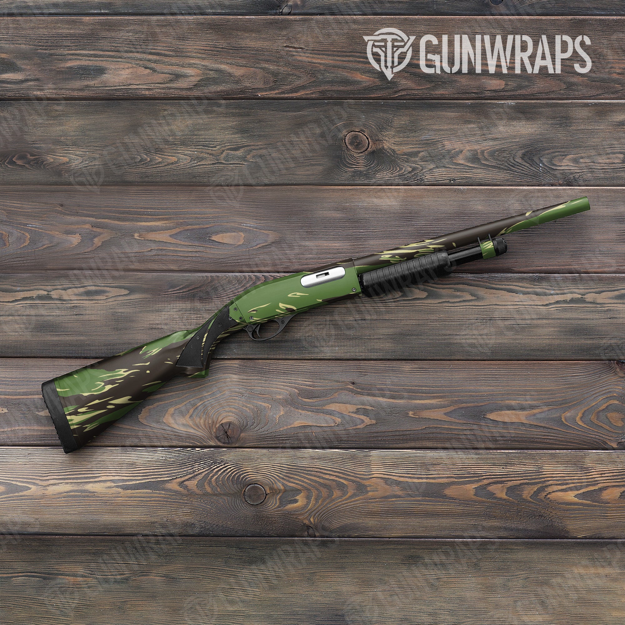 Shredded Jungle Gun Skin Vinyl Wrap