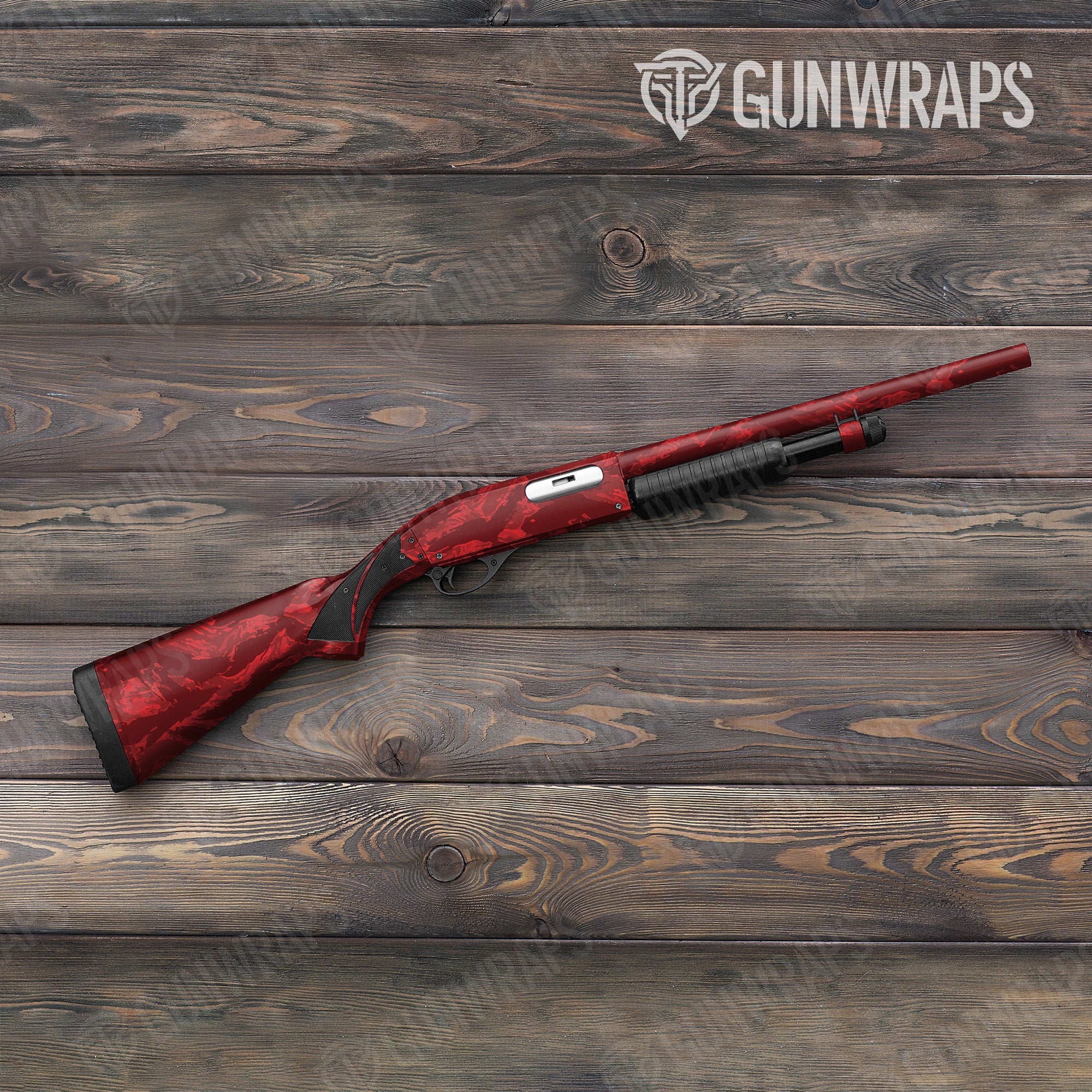 Vietnam Tiger Stripe Elite Red Gun Skin Vinyl Wrap