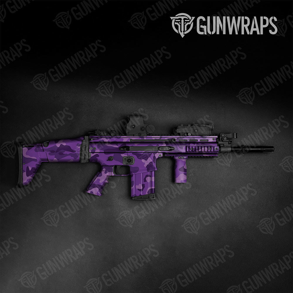 Classic Elite Purple Gun Skin Vinyl Wrap