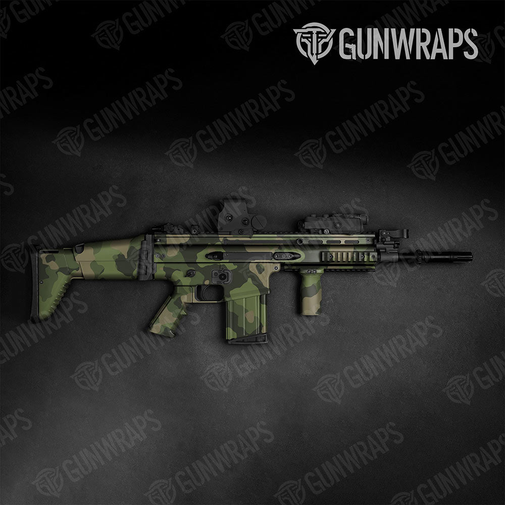 Cumulus Army Green Gun Skin Vinyl Wrap