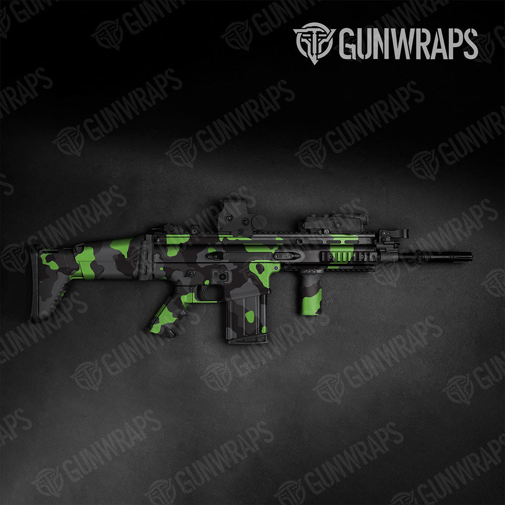 Cumulus Metro Green Gun Skin Vinyl Wrap