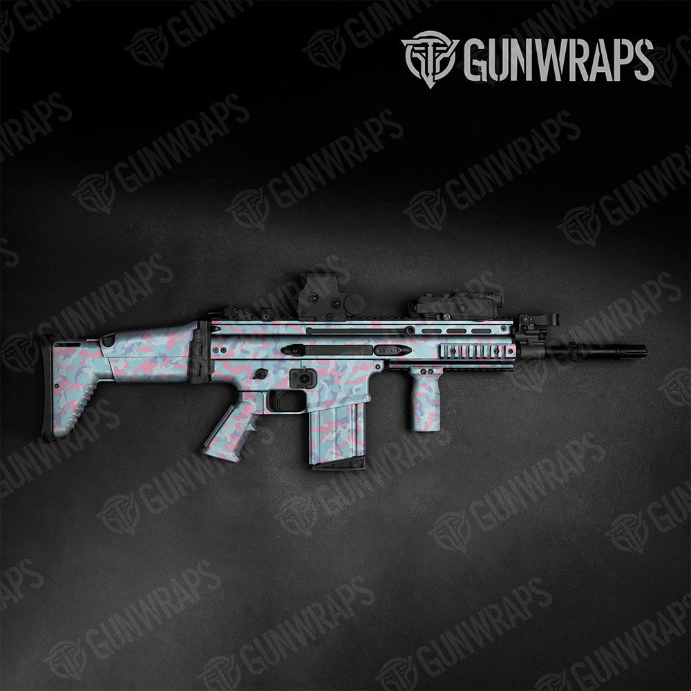 Erratic Cotton Candy Gun Skin Vinyl Wrap