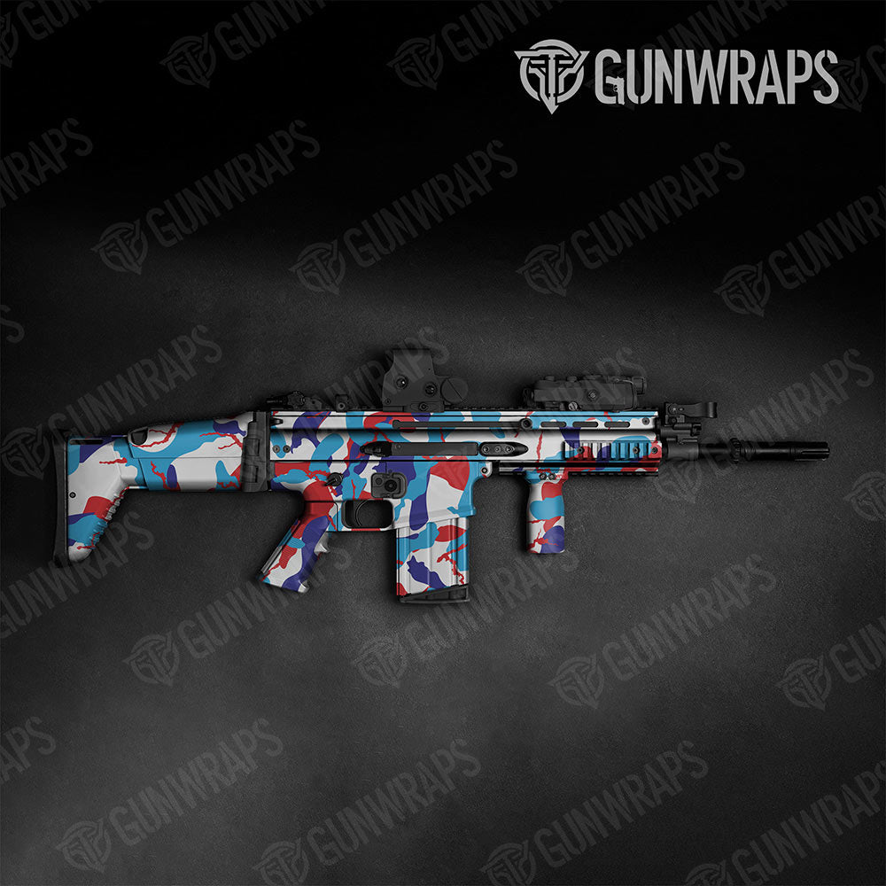 Ragged M Series Gun Skin Vinyl Wrap