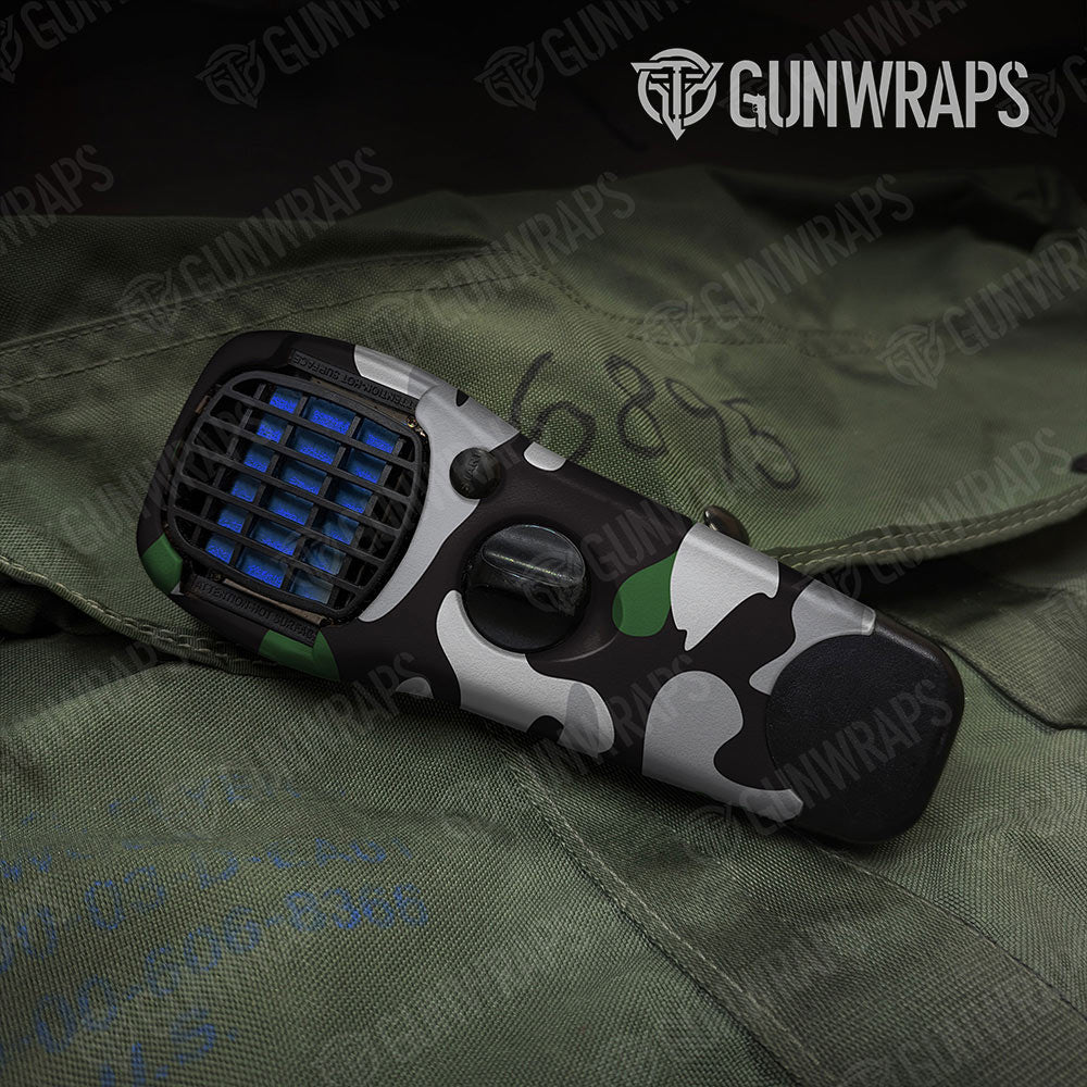 Classic Green Tiger Gun Skin Vinyl Wrap