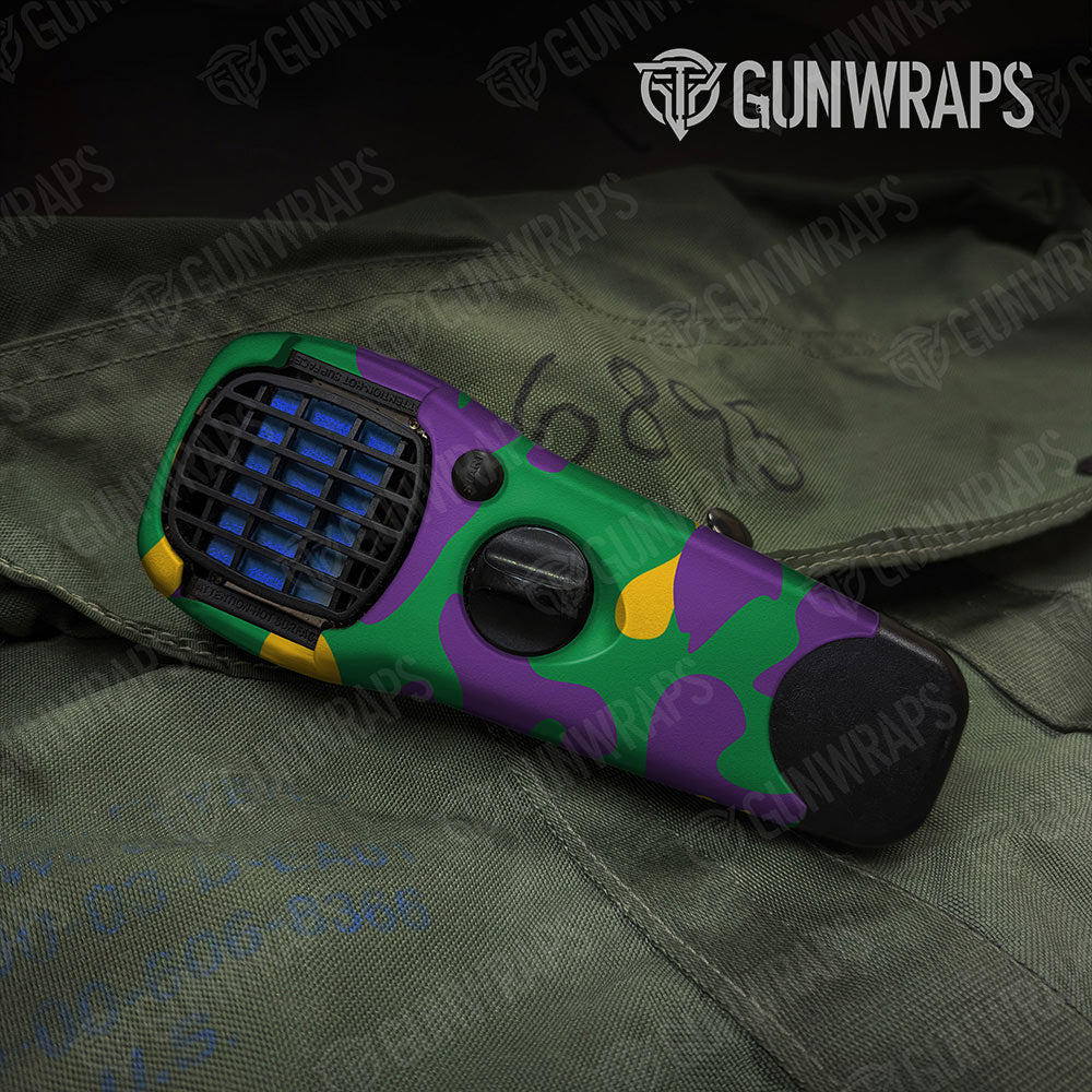 Classic Mardi Gras Gun Skin Vinyl Wrap
