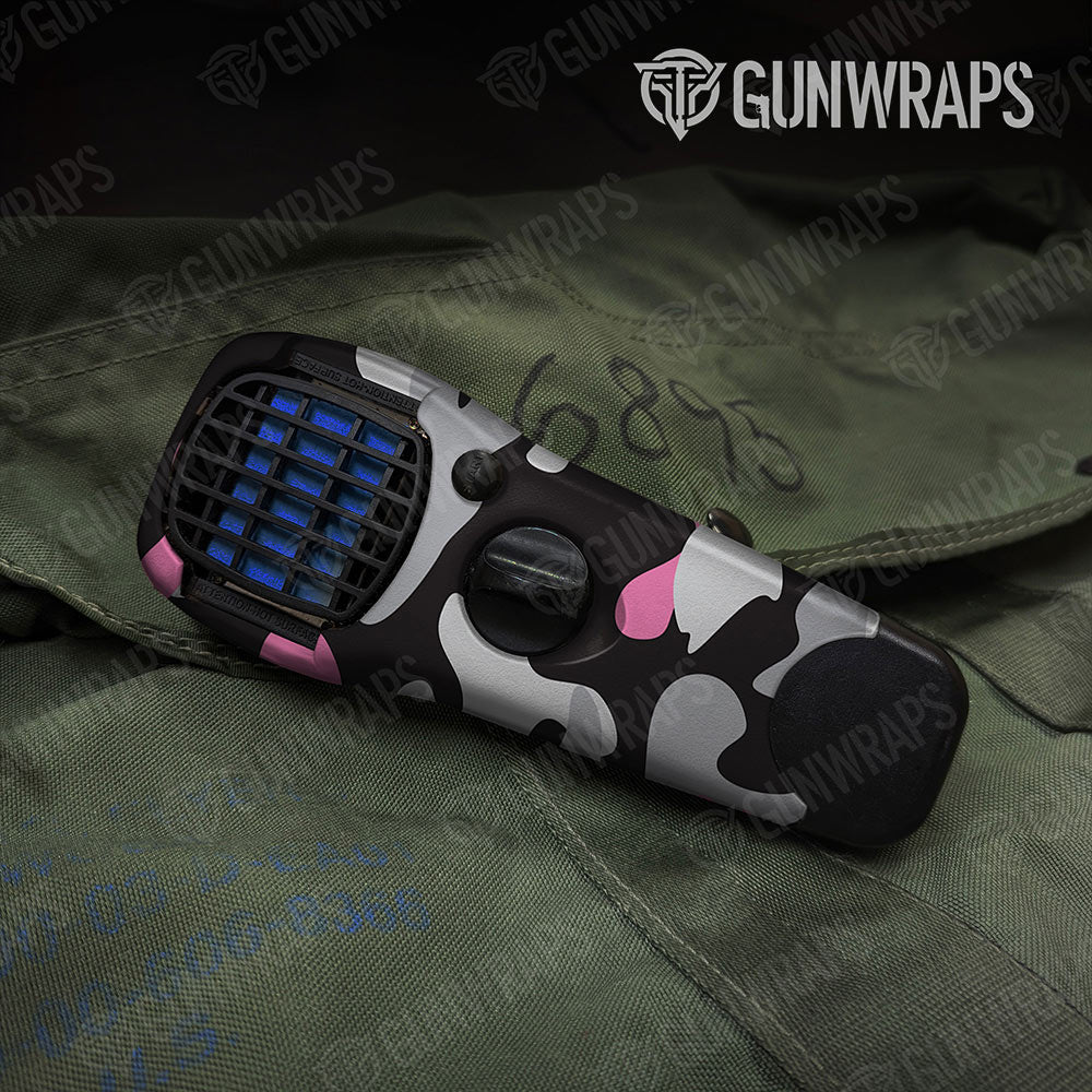 Classic Pink Tiger Gun Skin Vinyl Wrap