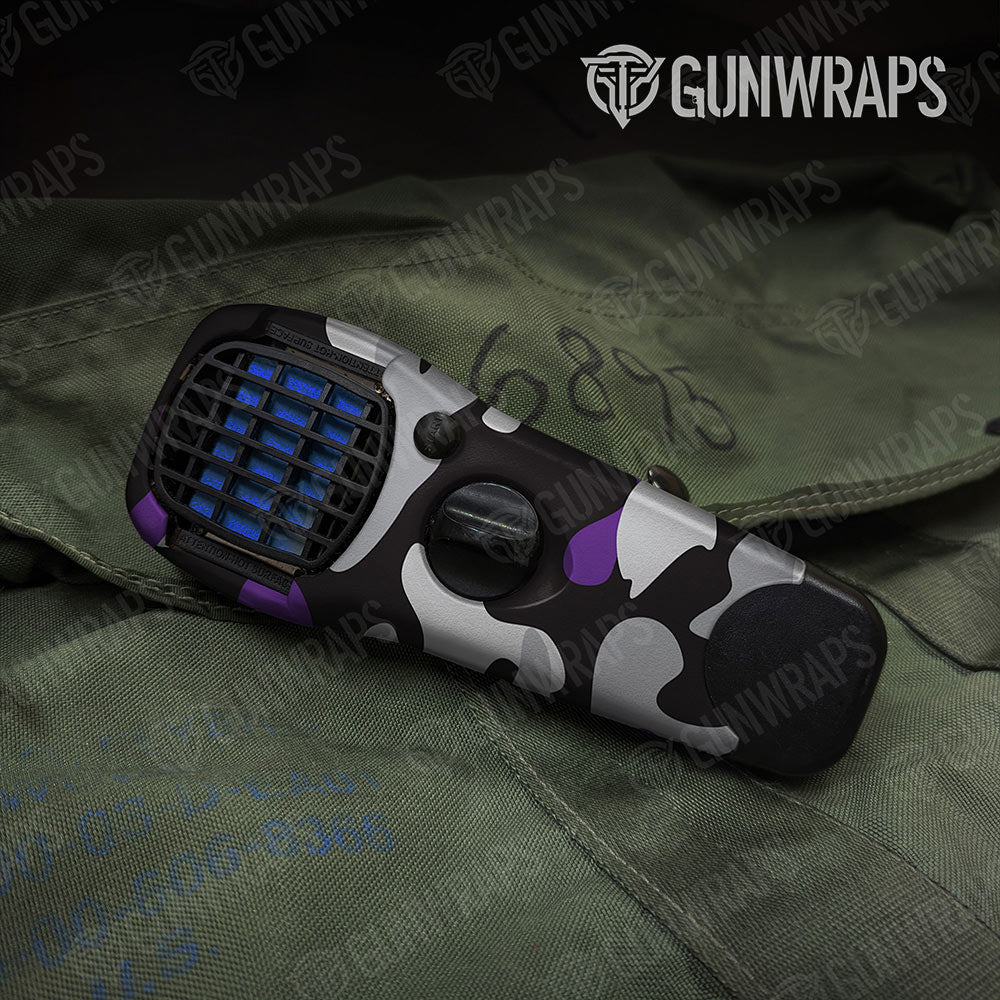 Classic Purple Tiger Gun Skin Vinyl Wrap
