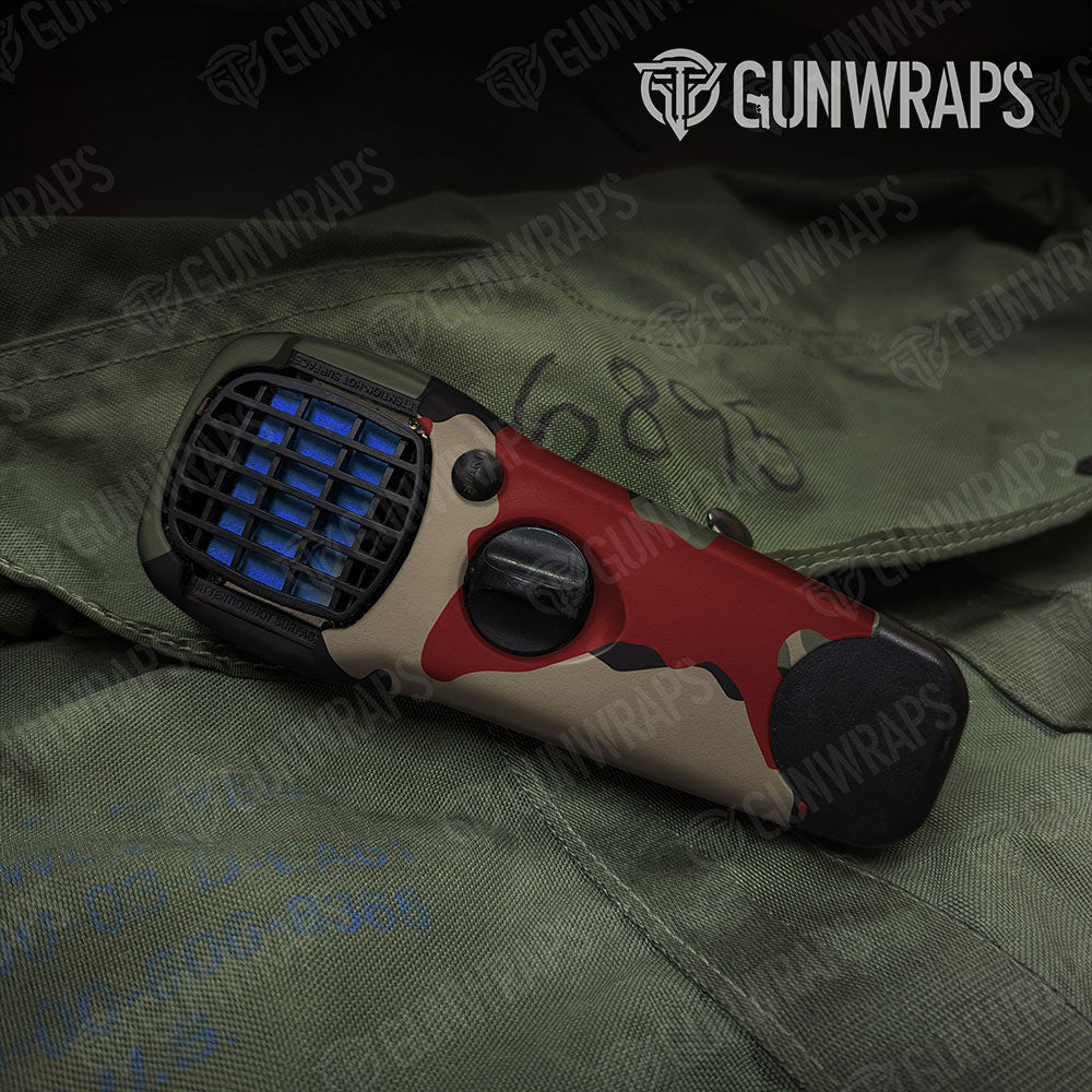 Cumulus Militant Red Gun Skin Vinyl Wrap