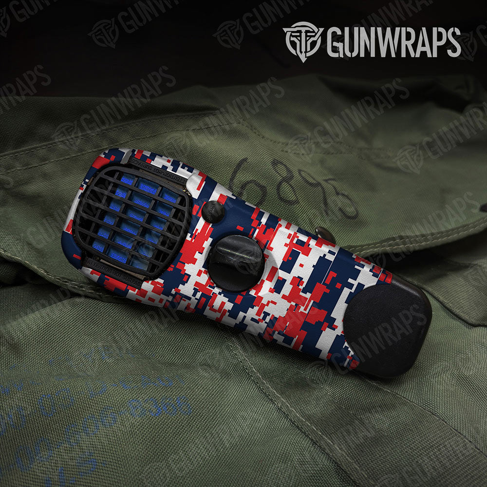 Digital America Gun Skin Vinyl Wrap