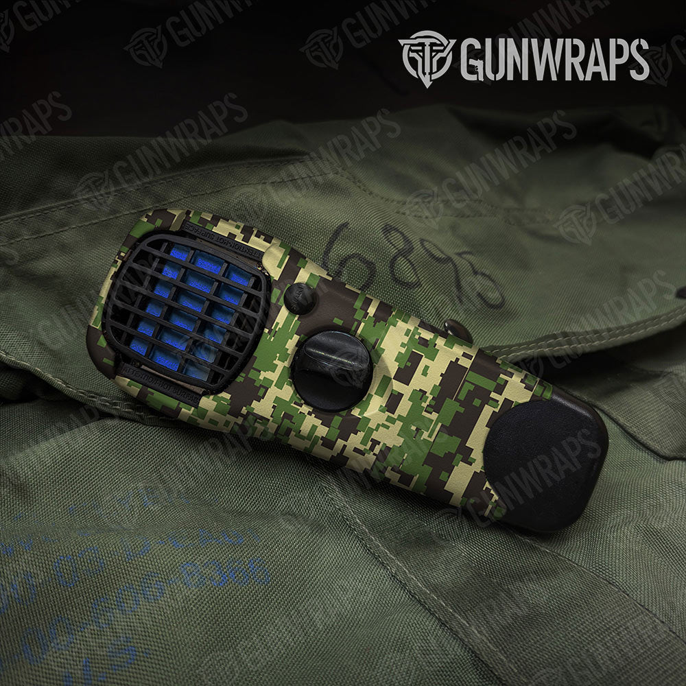 Digital Jungle Gun Skin Vinyl Wrap