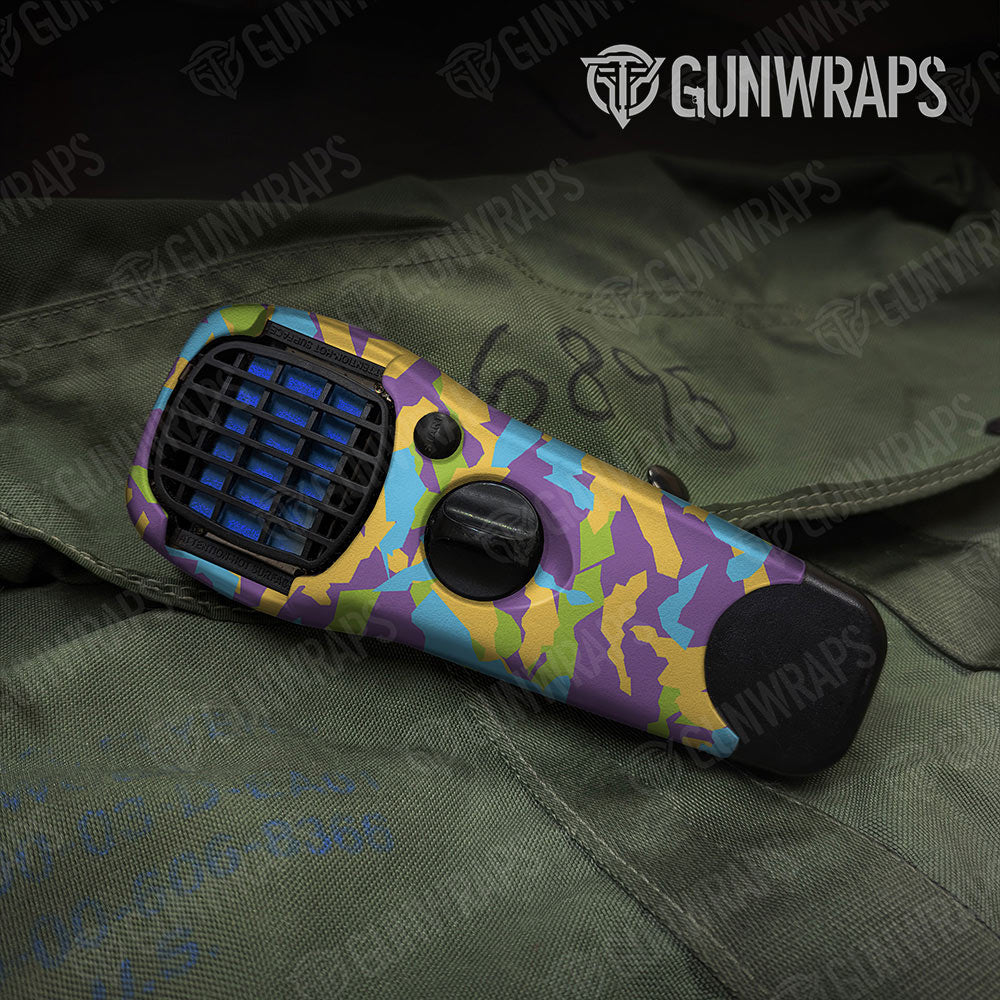Erratic Carnival Gun Skin Vinyl Wrap