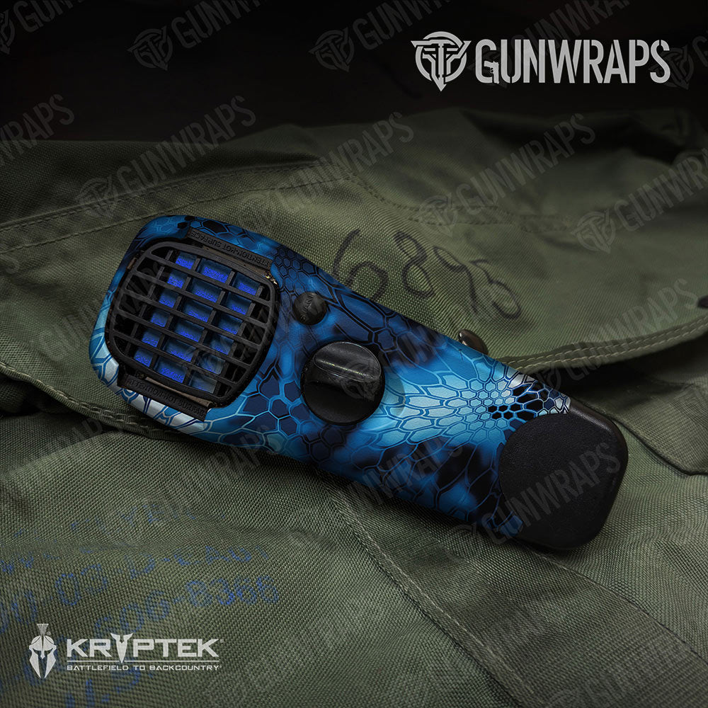 Kryptek Blue Lightning Gun Skin Vinyl Wrap