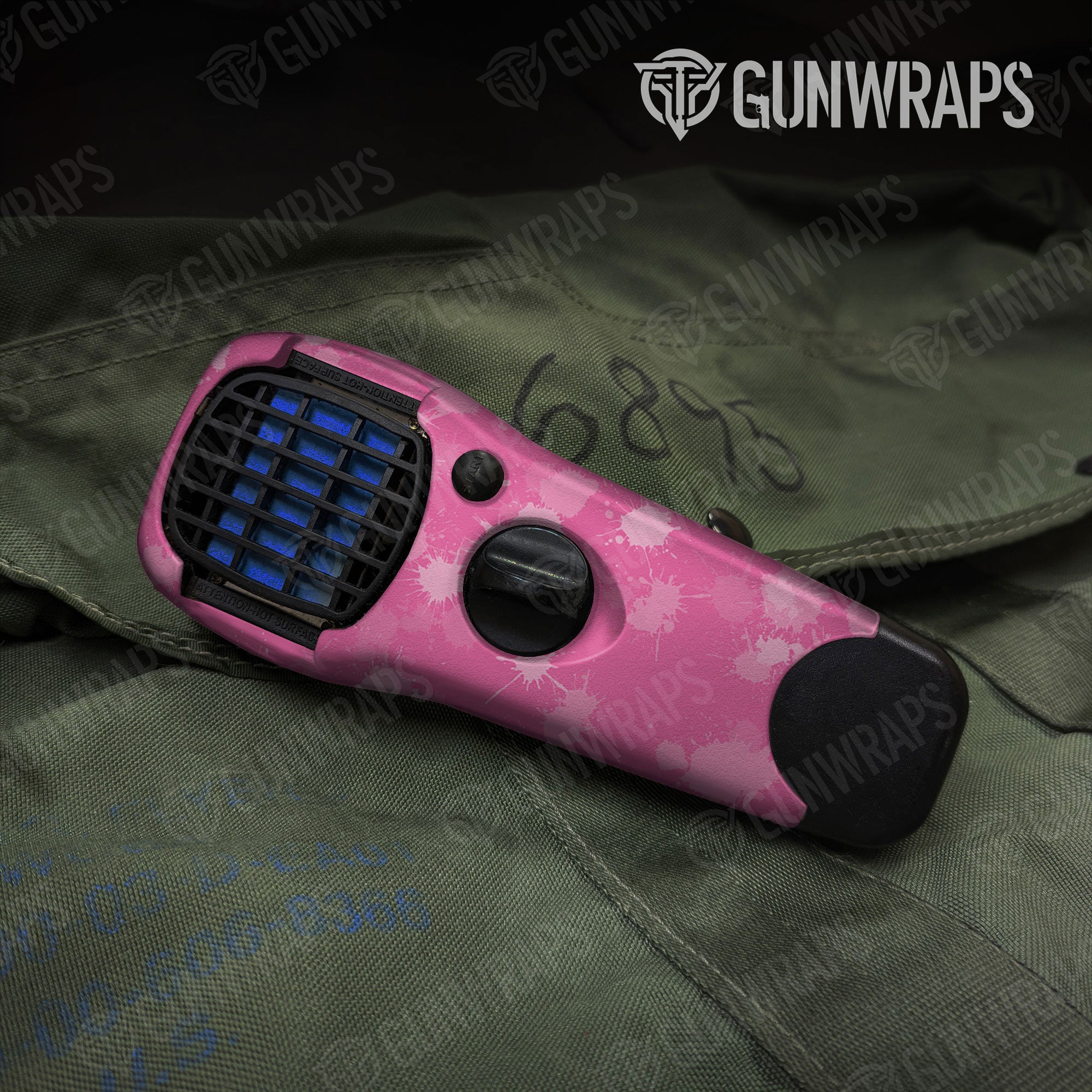 Paintball Elite Pink Gun Skin Vinyl Wrap