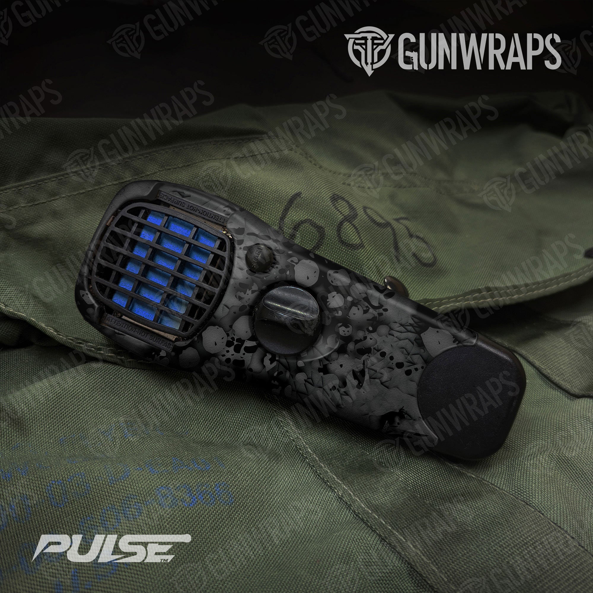 Pulse Midnight Gun Skin Vinyl Wrap