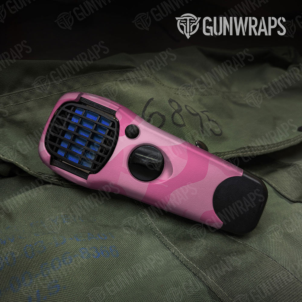Ragged Elite Pink Gun Skin Vinyl Wrap