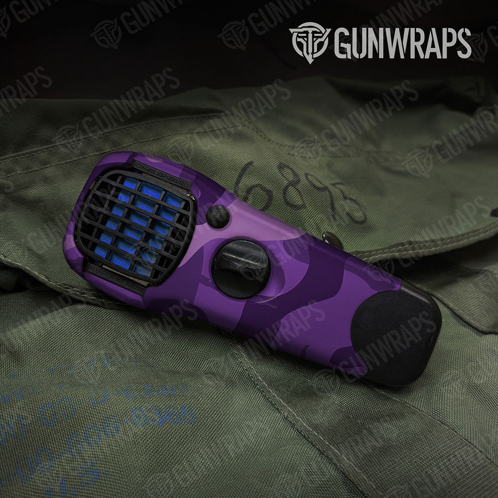Ragged Elite Purple Gun Skin Vinyl Wrap