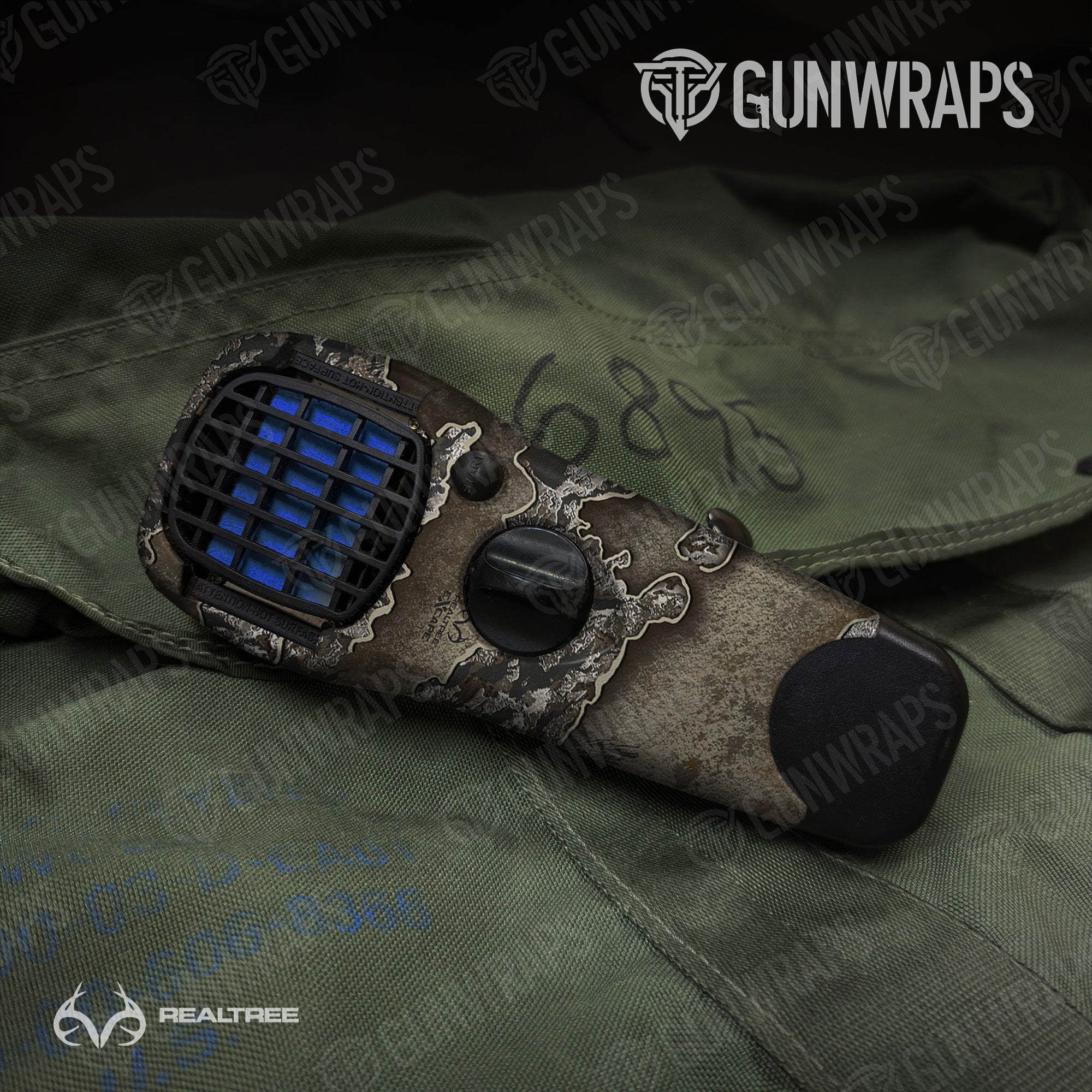 Realtree Nature Excape Gun Skin Vinyl Wrap
