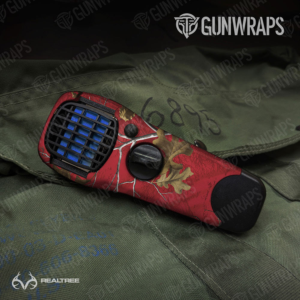 Realtree XTRA Colors Red Gun Skin Vinyl Wrap