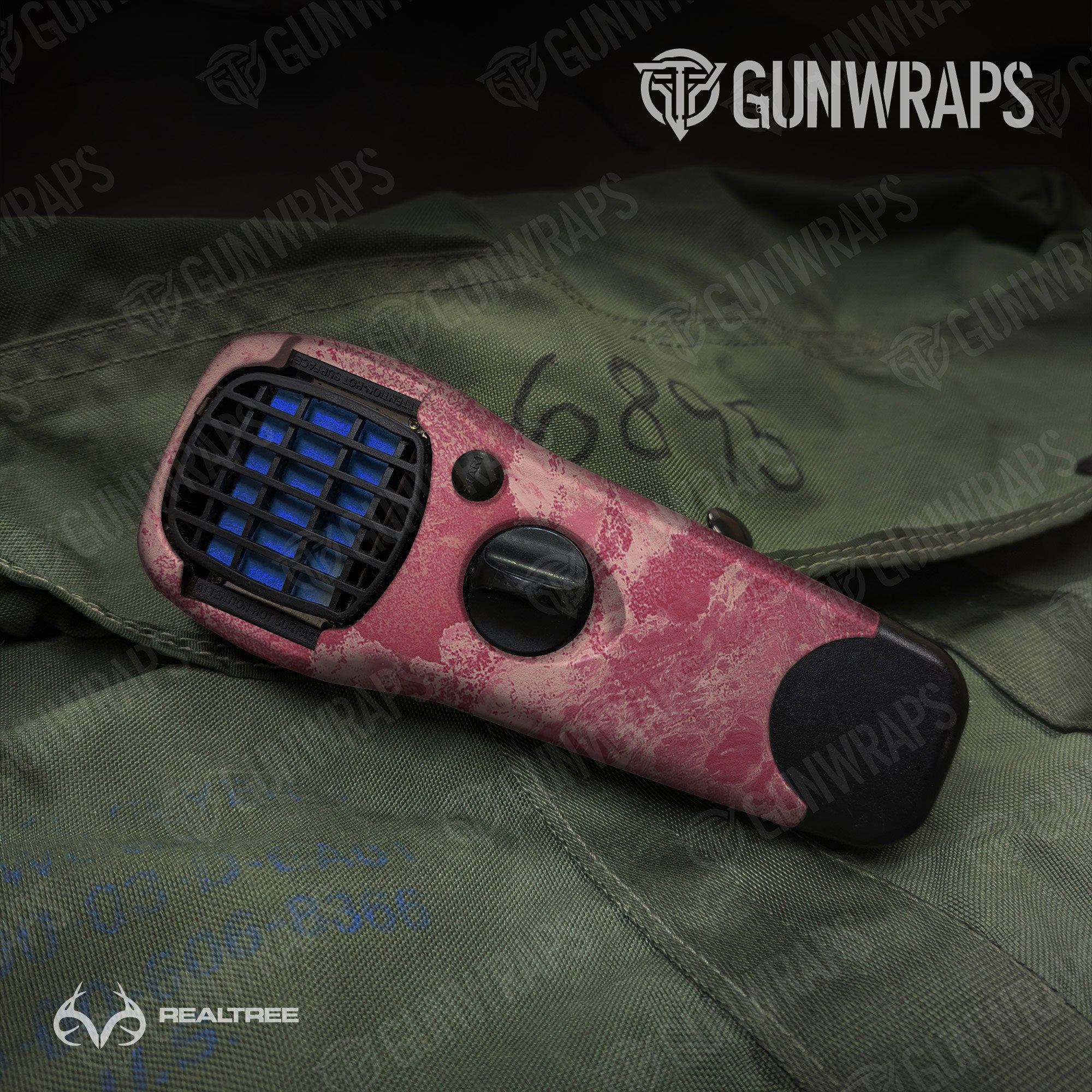 Realtree XTREME Coral Gun Skin Vinyl Wrap