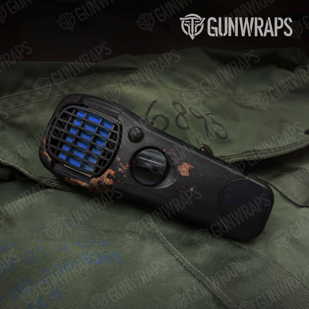 Rust 3D Black Gun Skin Vinyl Wrap