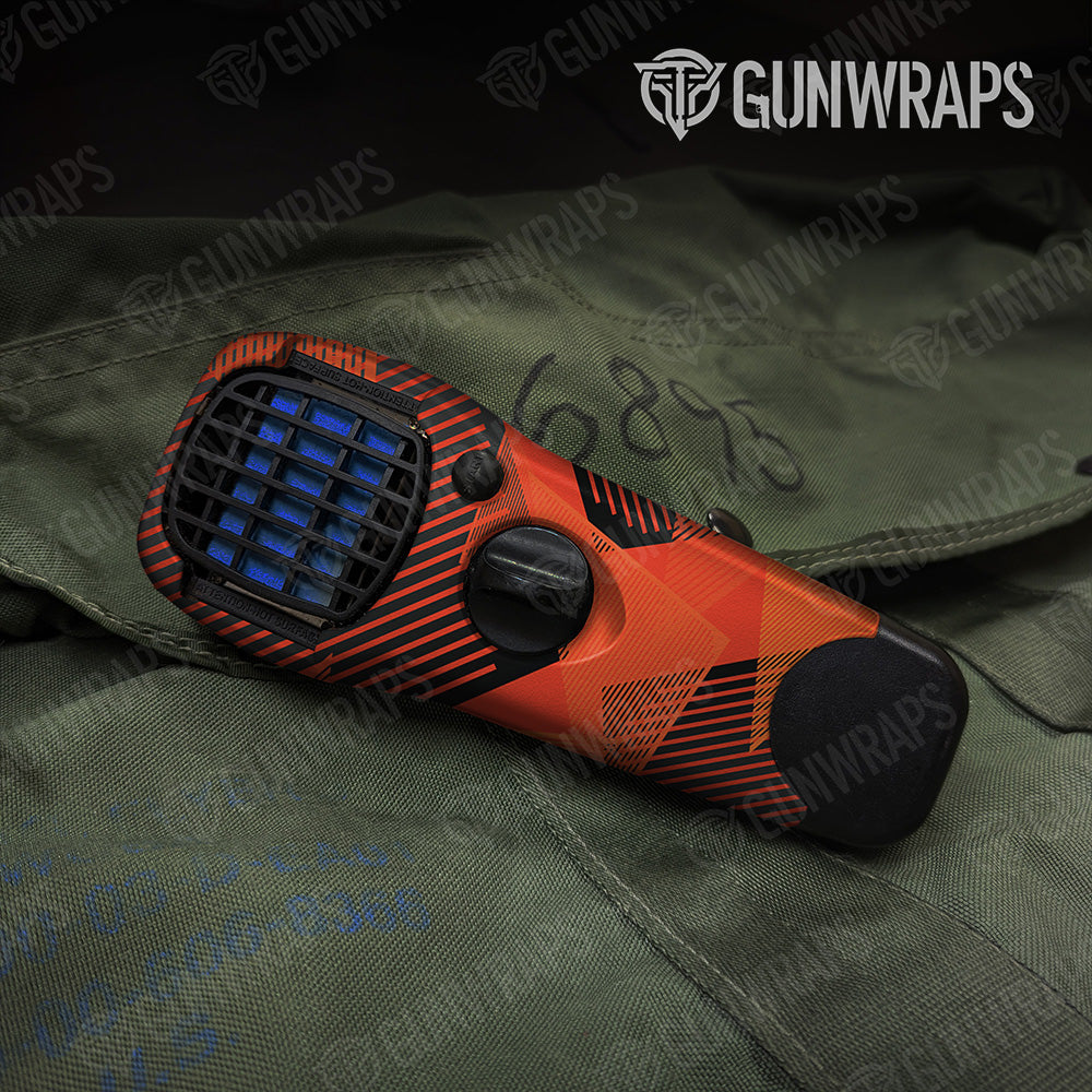 Trigon Elite Orange Gun Skin Vinyl Wrap