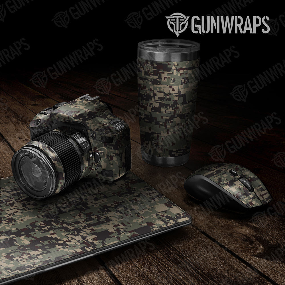 Universal Sheet Digital Gear Skin Vinyl Wrap Digital Militant Blood Gear Skin Vinyl Wrap