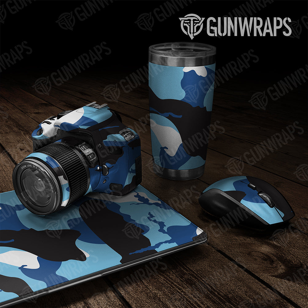 Universal Sheet Ragged Gear Skin Vinyl Wrap Ragged Baby Blue Gear Skin Vinyl Wrap