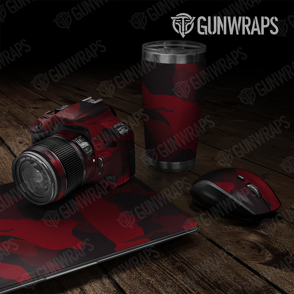 Universal Sheet Ragged Gear Skin Vinyl Wrap Ragged Vampire Red Gear Skin Vinyl Wrap