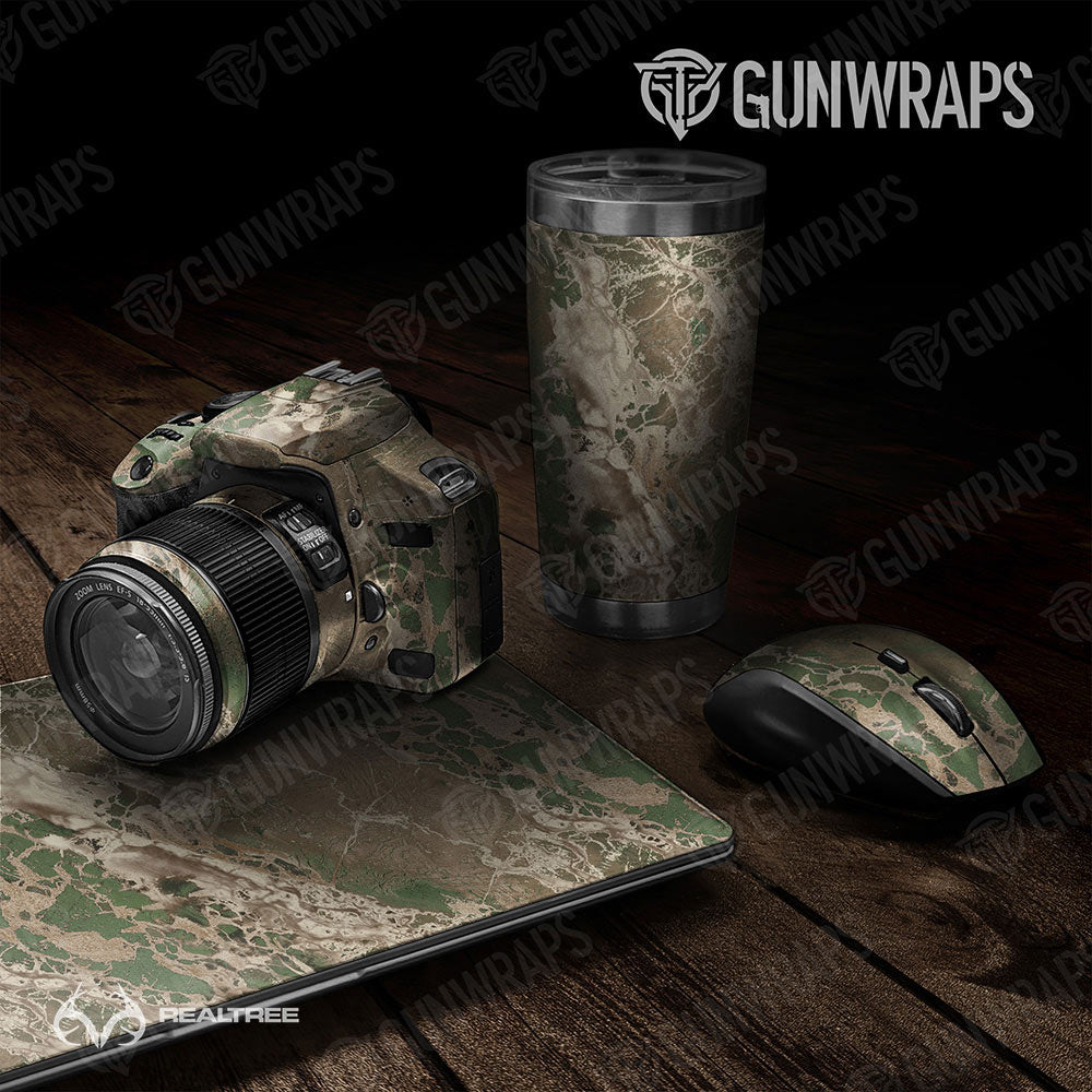 Universal Sheet Realtree WAV3 Gear Skin Vinyl Wrap Realtree WAV3 Hillside Gear Skin Vinyl Wrap
