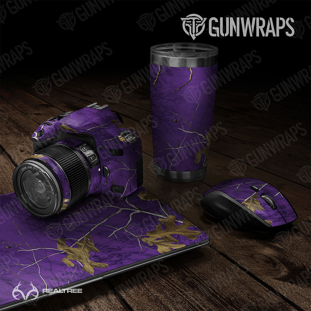 Universal Sheet Realtree XTRA Colors Gear Skin Vinyl Wrap Realtree XTRA Colors Purple Gear Skin Vinyl Wrap
