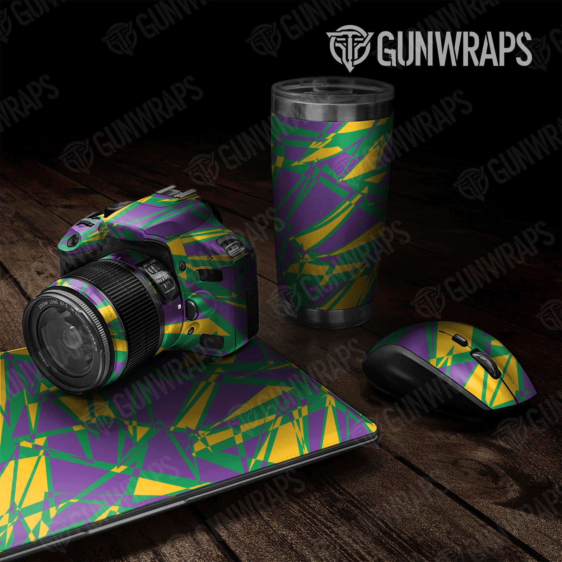 Universal Sheet Sharp Gear Skin Vinyl Wrap Sharp Mardi Gras Gear Skin Vinyl Wrap