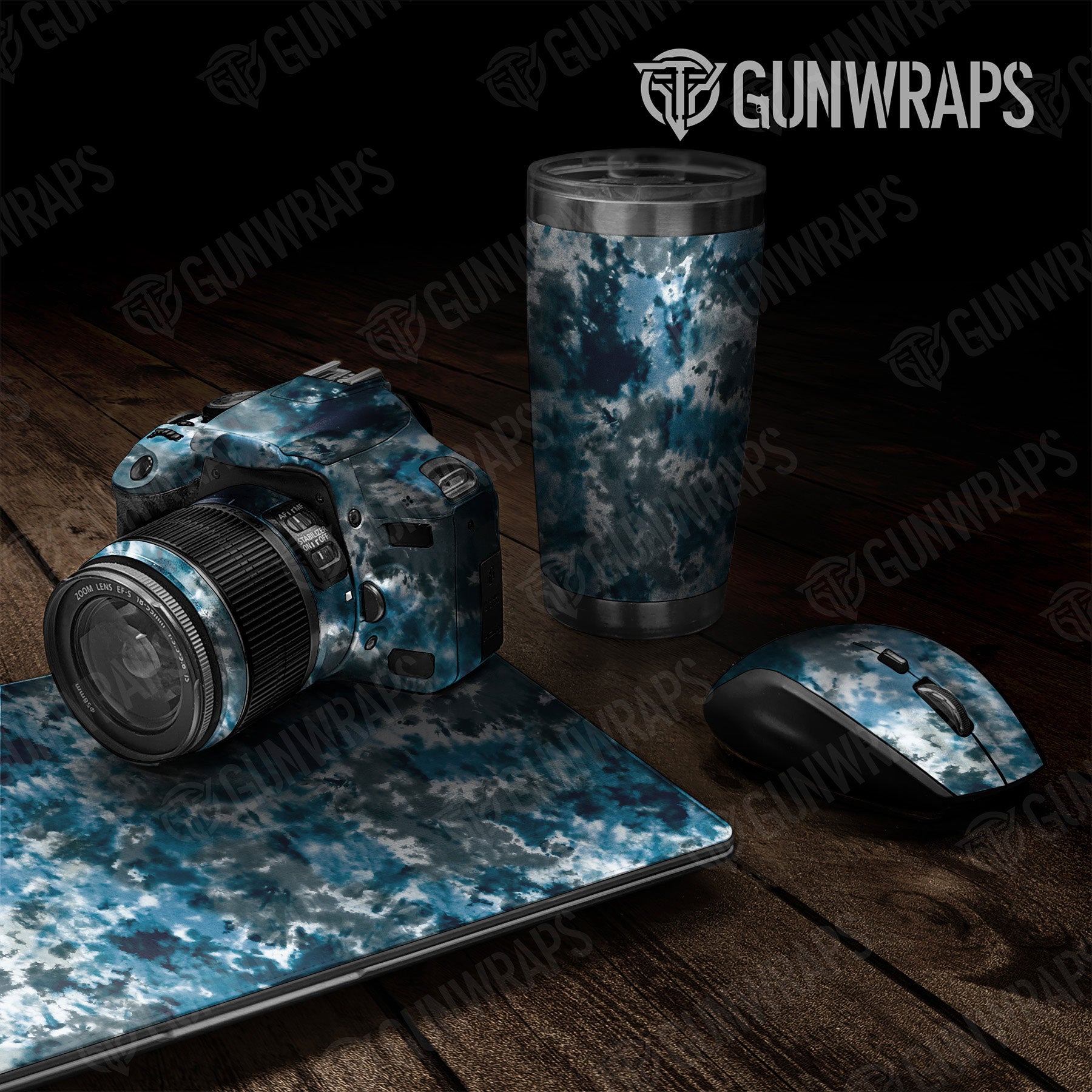 Universal Sheet Tie Dye Gear Skin Vinyl Wrap Tie Dye Acid Wash Gear Skin Vinyl Wrap