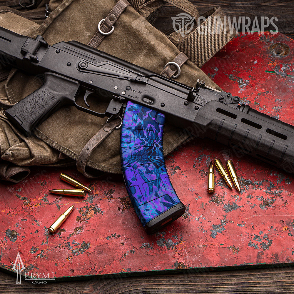 AK-47 Mag Prym1 Camo Purple Tang Gun Skin Vinyl Wrap
