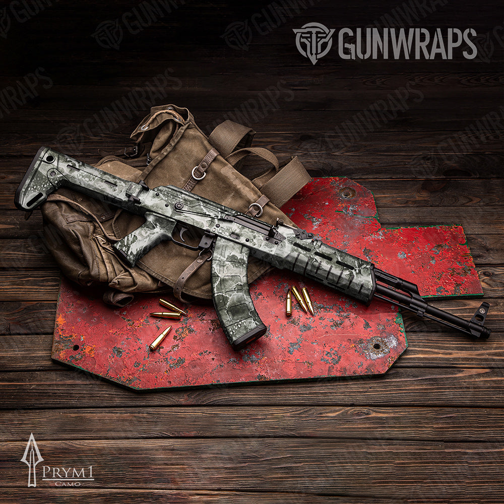 AK-47 Prym1 Stream Shale Gun Skin Vinyl Wrap