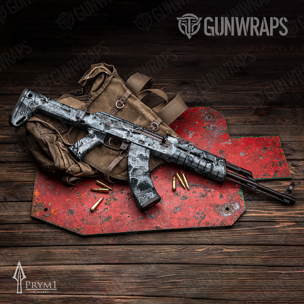 AK-47 Prym1 Stream Storm Gun Skin Vinyl Wrap