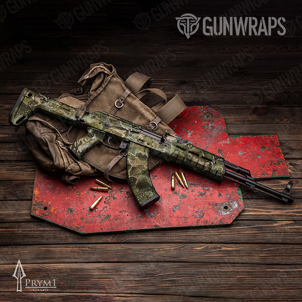 AK-47 Prym1 Stream Terrain Gun Skin Vinyl Wrap