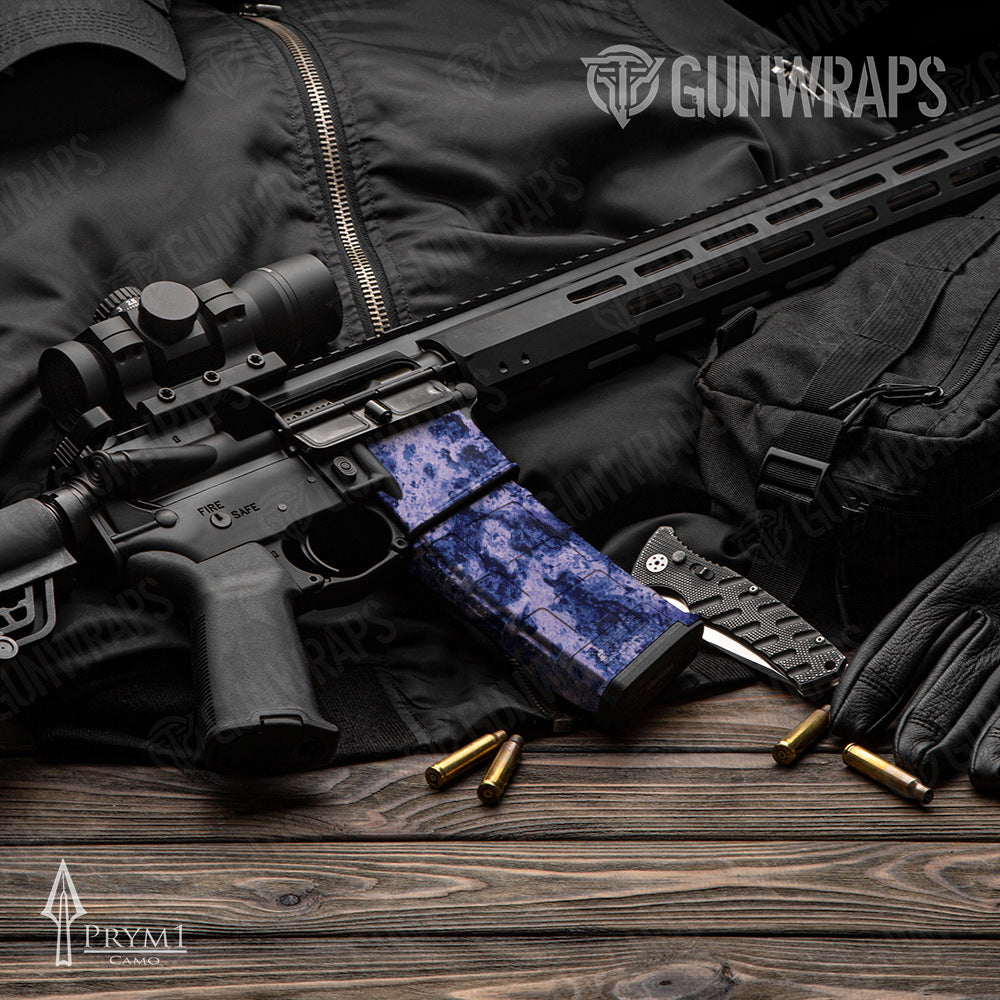 AR-15 Mag Prym1 Boulder Royale Gun Skin Vinyl Wrap