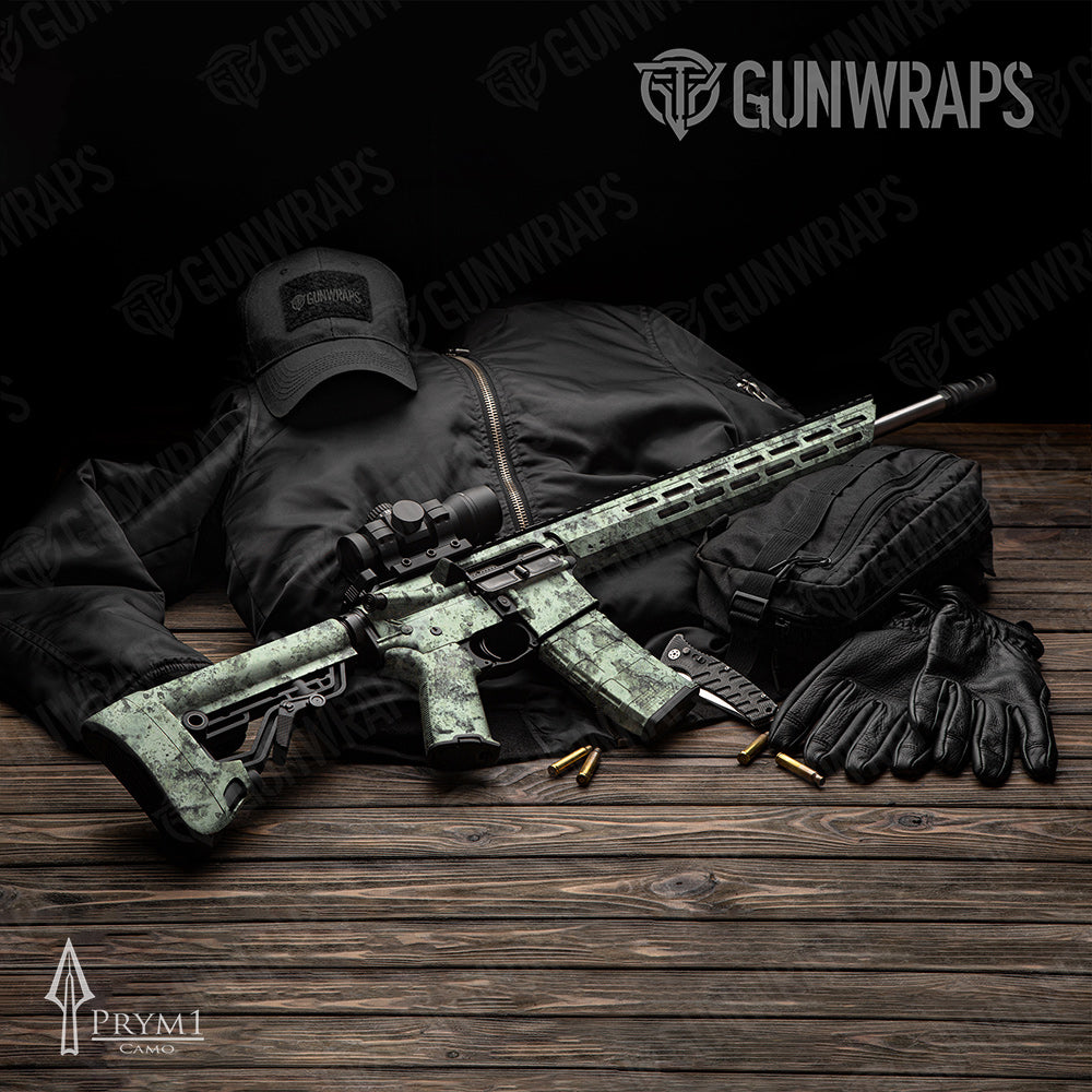 AR-15 Prym1 Boulder Watercress Gun Skin Vinyl Wrap