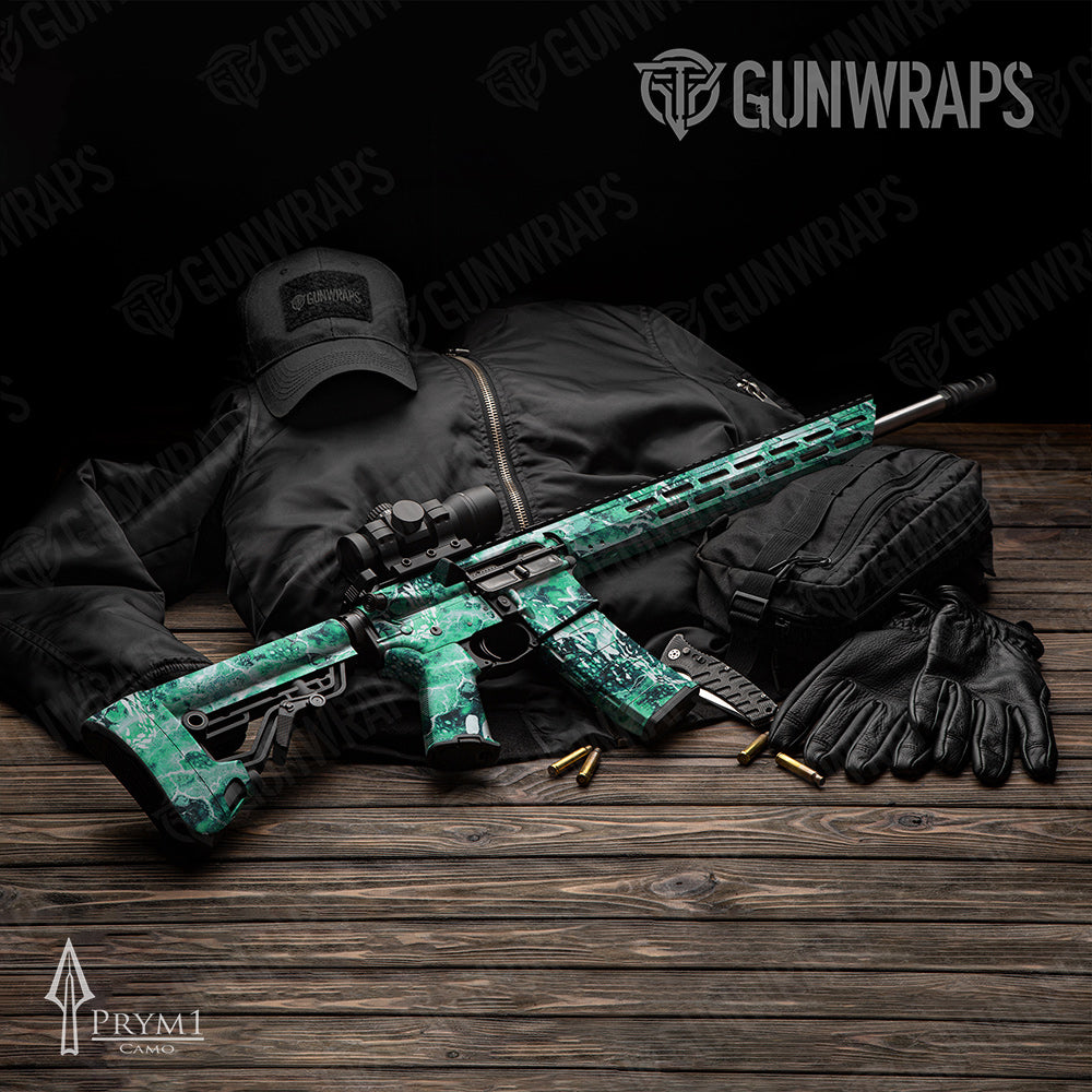 AR-15 Prym1 Stream Capri Gun Skin Vinyl Wrap