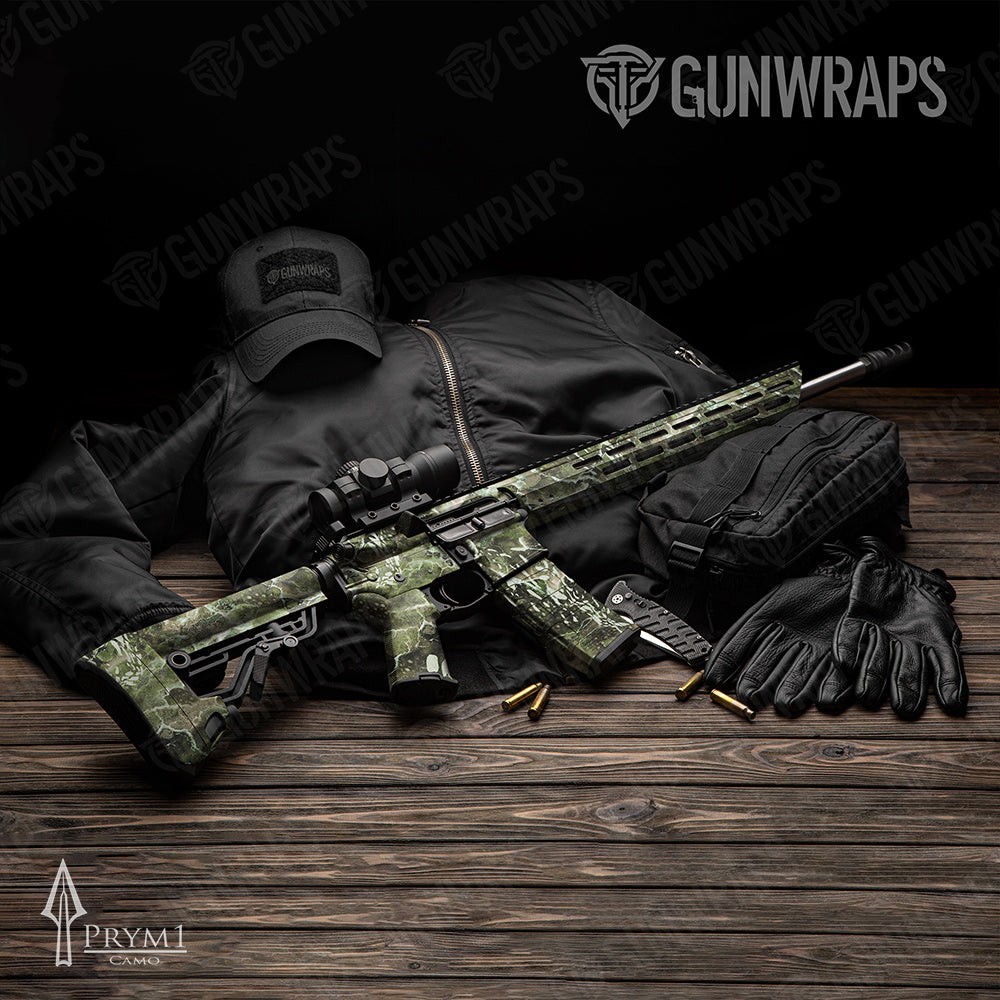 AR-15 Prym1 Stream Murky Gun Skin Vinyl Wrap