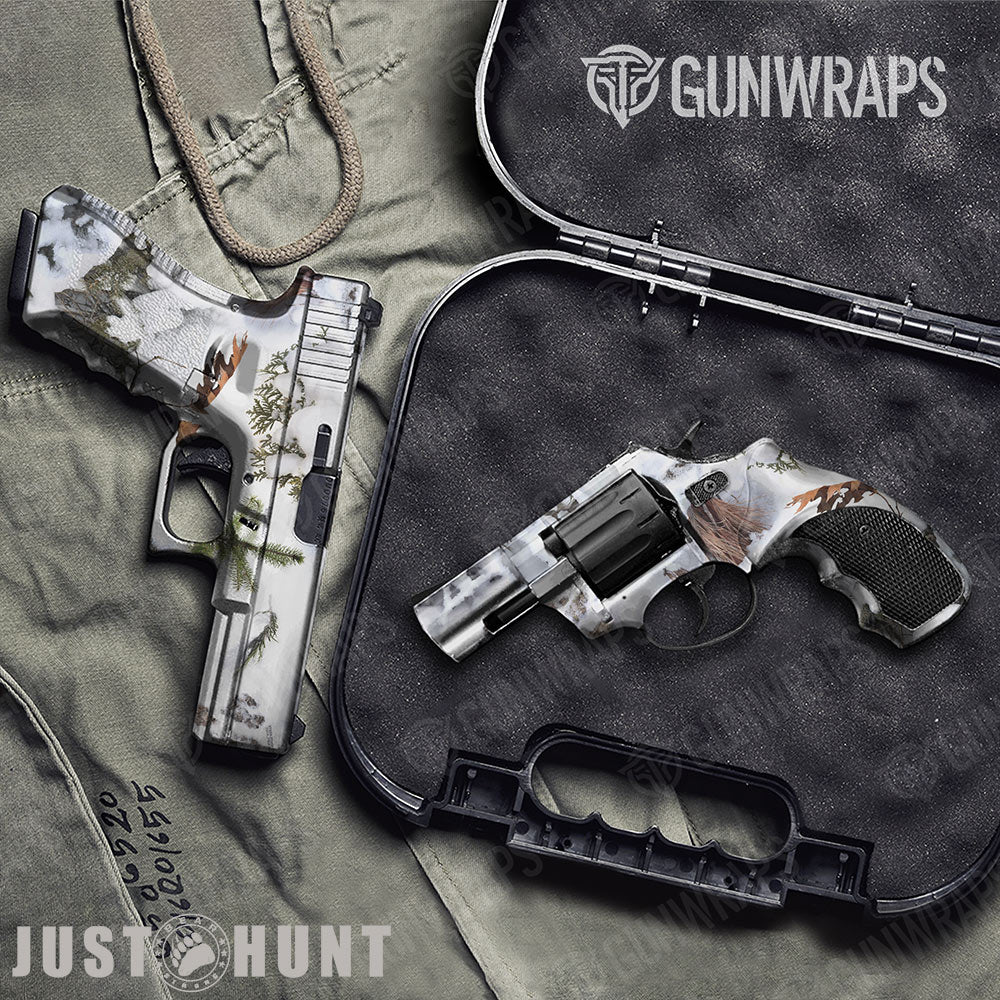 Just Hunt Great White North Gun Skin Vinyl Wrap