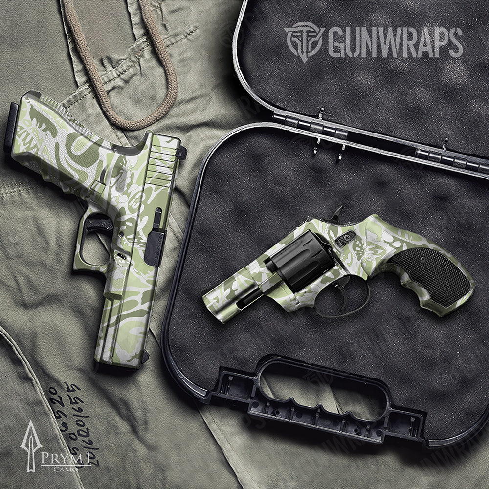 Handgun Prym1 OS Jade Gun Skin Vinyl Wrap
