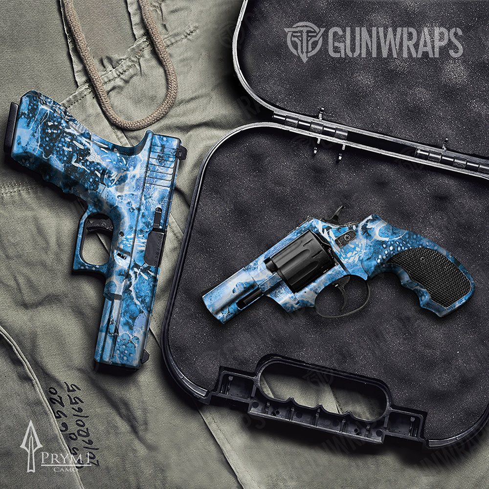 Handgun Prym1 Stream Chambray Gun Skin Vinyl Wrap