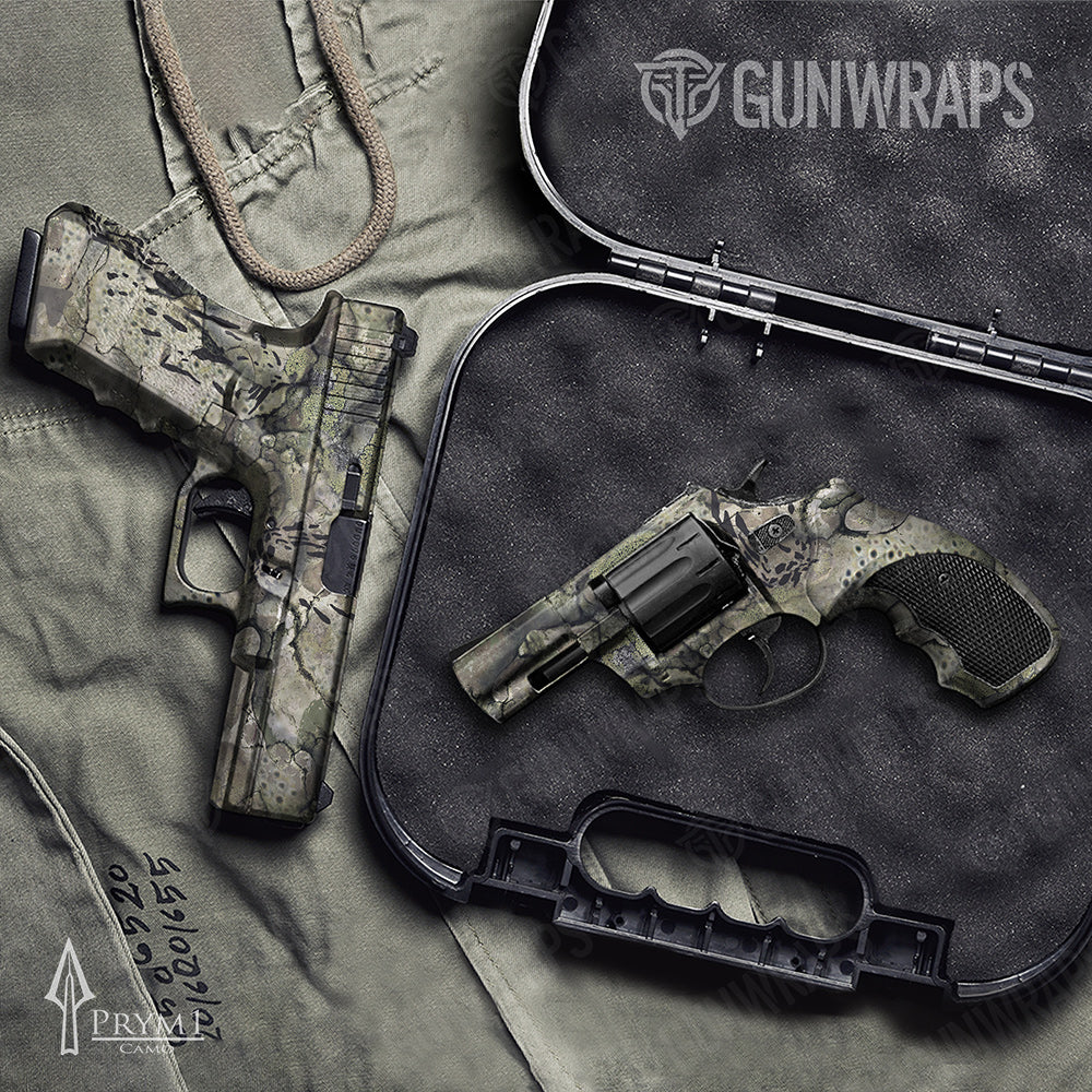 Handgun Prym1 Stream Gray Gun Skin Vinyl Wrap