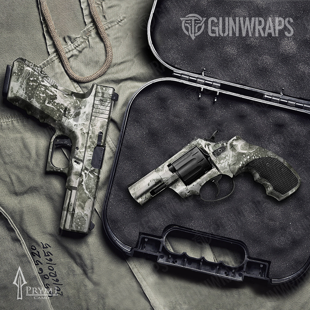 Handgun Prym1 Stream Shale Gun Skin Vinyl Wrap
