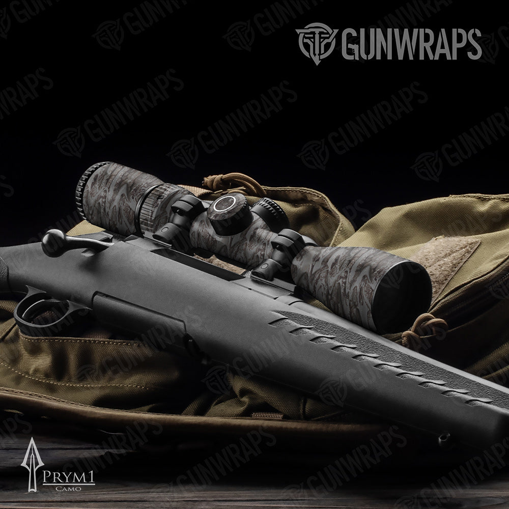 Scope Prym1 Timber Hole Prym1 Timber Hole Gray Gun Skin Vinyl Wrap